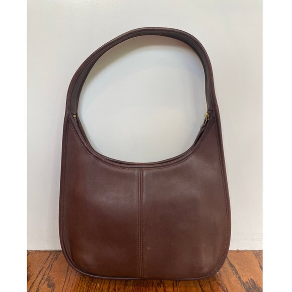 Vintage Coach Ergo Zip 9025 Mahogany Brown 1999 - Picture 2 of 5